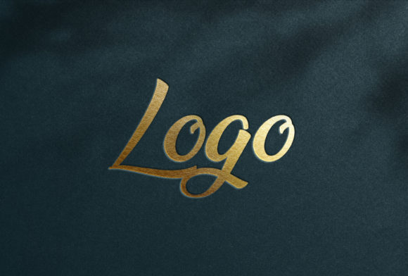 Download Golden Branding Sign Logo Mockup - Golden Collection