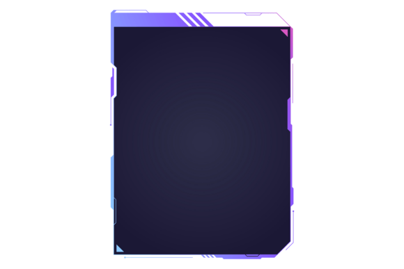 Download Overlay Neon Game Frame or Stream Servic - Game frame Collection