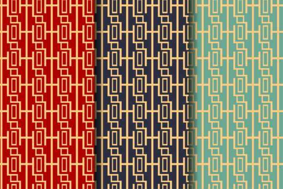 Download Rectangle Line Gold Pattern - Premium Resources