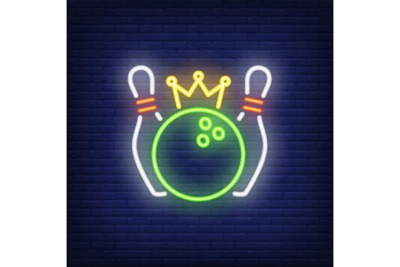 Download Bowling Competition Neon Sign. Bowling P - Neon sign Collection